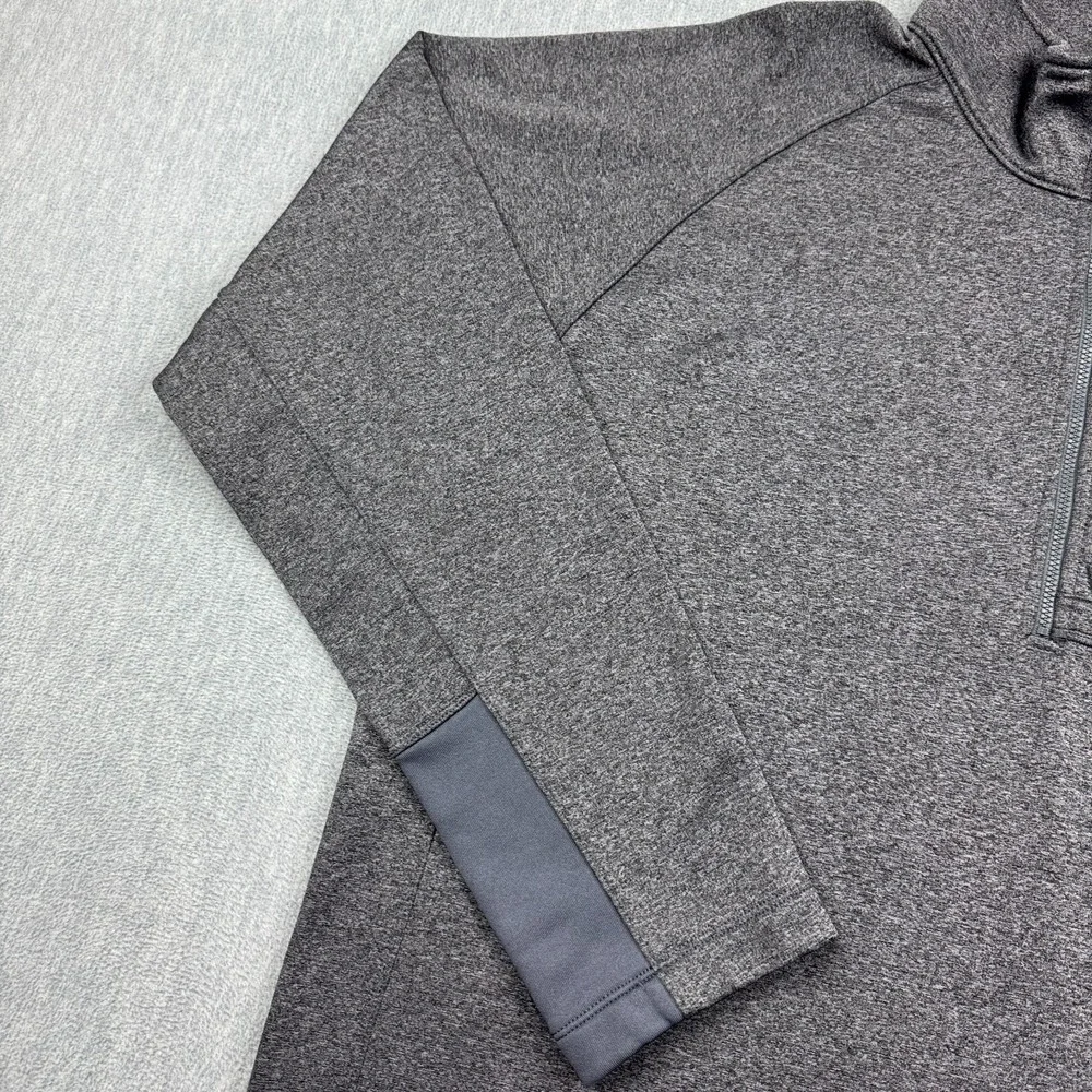 The North Face Men XL Gray Canyonlands Sweatshirt 1/4 Zip Pullover Hiking Jacket
